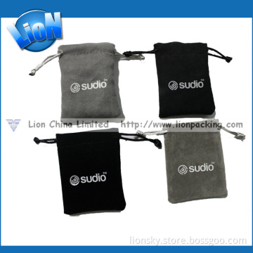 Luxurious Jewelry Drawstring Velvet Necklace Pouch Gift Promotion Use (R-044)
